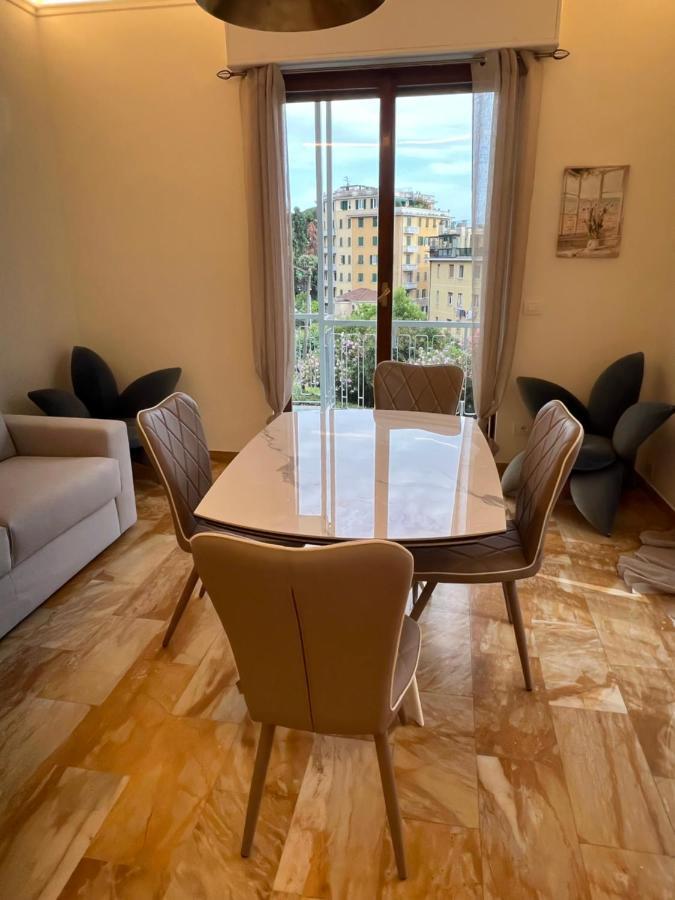 Welcome Riviera -Torre D'Avorio Appartamento 126 Mq Piu'Terrazzo25 Mq - Totalmente Rinnovato- 250 M Dal Centro - Parcheggio A Pagamento 15 Euro Al Giorno Da Prenotare In Anticipo Salvo Dispo -Parking At 15 Euro Per Day To Be Booked In Advance If Avai Rapallo Dış mekan fotoğraf